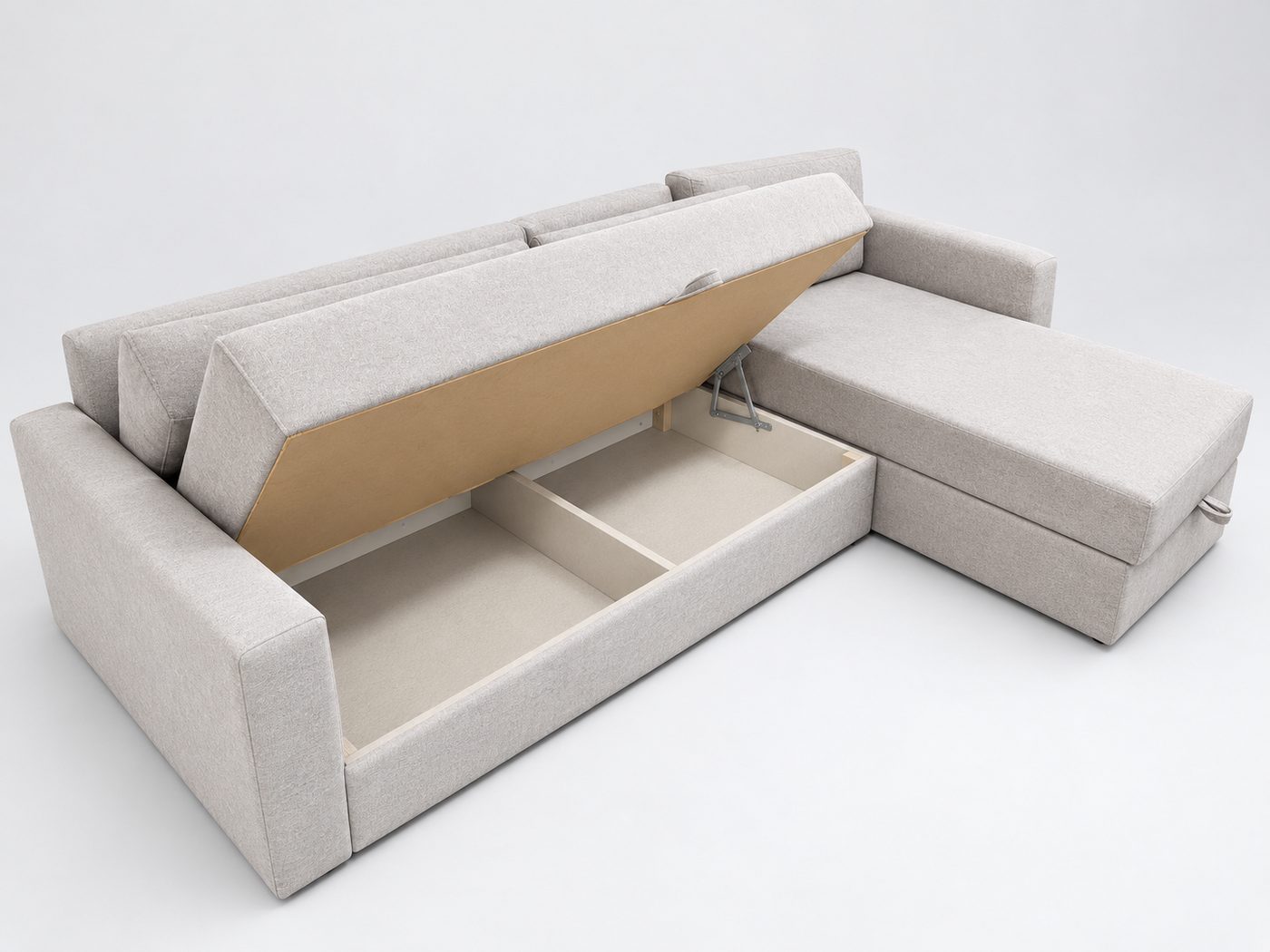 Seat storage open